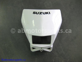 Used Suzuki Dirt Bike DR Z250 OEM part # 51810-29F00-30H head light cover for sale