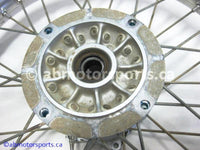 Used Suzuki Dirt Bike DR Z250 OEM part # 64111-14D10 rear rim with hub for sale 