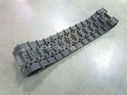A used 16 inch X 144 inch Camoplast Sled Track for sale. Check out our online catalog for more parts that will fit your unit!