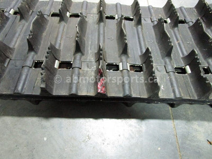 A used 16 inch X 151 inch with a 2 inch paddle Camoplast Mountian Sled Track for sale. Check out our online catalog for more parts that will fit your unit!