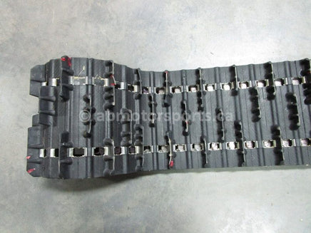 A used 15 inch X 144 inch with a 1.75 inch paddle Camoplast Sled Track for sale. Check out our online catalog for more parts that will fit your unit!