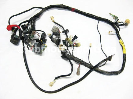 Used Yamaha ATV GRIZZLY 660 SE OEM part # 4SV-81940-12-00 main wire harness and OEM part # 5KM-82590-20-00 starter relay for sale