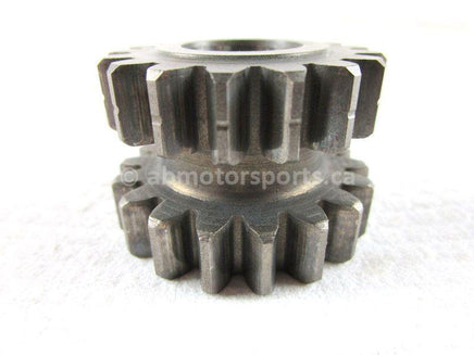 A used Second Pinion Gear 18T/17T from a 1997 BIG BEAR 350 Yamaha OEM Part # 4KB-17121-00-00 for sale. Yamaha ATV part. Shop our online catalog. Alberta Canada!
