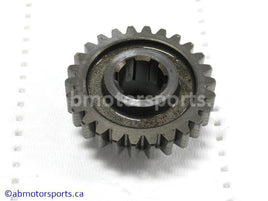 Used Yamaha ATV KODIAK 400 OEM part # 2HR-17586-00-00 transfer drive gear 26 teeth for sale