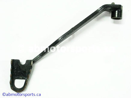 Used Yamaha ATV GRIZZLY 660 OEM part # 5KM-27211-00-00 foot brake pedal for sale 