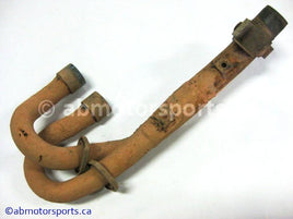 Used Yamaha ATV GRIZZLY 660 OEM part # 5KM-14611-10-00 exhaust header pipe for sale
