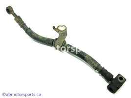 Used Yamaha ATV GRIZZLY 660 OEM part # 5KM-2581J-10-00 rear brake line for sale