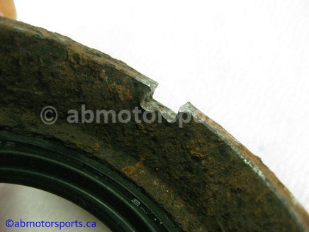 Used Yamaha ATV KODIAK 450 OEM part # 29U-46125-00-00 rear nut bearing retainer for sale 