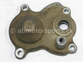 Used Yamaha ATV GRIZZLY 660 SE OEM part # 5KM-18129-01-00 OR 5KM-18129-00-00 shift shaft cover for sale