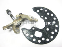 Used Yamaha ATV YFZ 450 SE OEM part # 5TG-23502-00-00 OR 1S3-23502-01-00 OR 1S3-23502-00-00 front right steering knuckle for sale