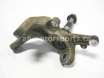 Used Yamaha ATV YFZ 450 SE OEM part # 5TG-23501-00-00 OR 1S3-23501-00-00 OR 1S3-23501-01-00 front left steering knuckle for sale