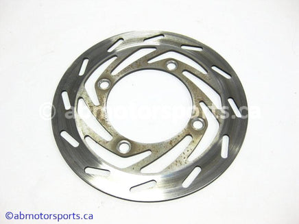 Used Yamaha ATV GRIZZLY 700 OEM part # 3B4-2582T-01-00 front brake disc for sale
