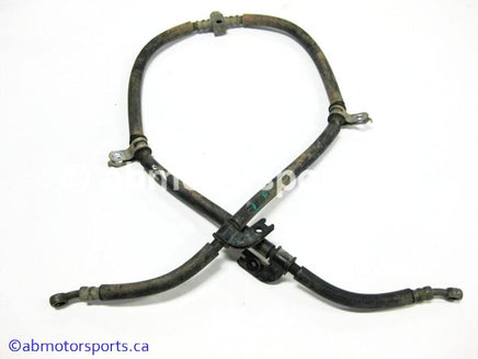 Used Yamaha ATV GRIZZLY 700 OEM part # 3B4-25873-00-00 front brake hose for sale