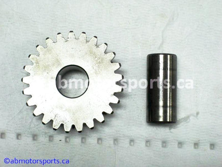 Used Yamaha ATV GRIZZLY 700 OEM part # 3B4-15517-00-00 OR 3B4-15517-01-00 starter clutch idler gear 25t 15t for sale
