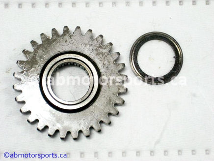 Used Yamaha ATV GRIZZLY 700 OEM part # 3B4-17253-00-00 reverse wheel gear 28 teeth for sale