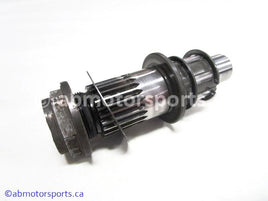 Used Yamaha ATV GRIZZLY 660 OEM part # 5KM-17523-00-00 middle drive gear shaft for sale