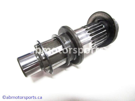 Used Yamaha ATV GRIZZLY 660 OEM part # 5KM-17523-00-00 middle drive gear shaft for sale