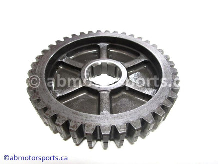 Used Yamaha ATV GRIZZLY 660 OEM part # 5KM-17583-00-00 middle drive gear for sale
