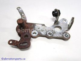 Used Yamaha ATV KODIAK 400 OEM part # 5ND-F7412-10-00 brake lever bracket for sale