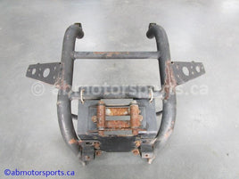 Used Yamaha ATV KODIAK 400 OEM part # 1D9-F845N-01-00 front bumper for sale