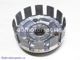 Used Yamaha ATV YFZ450 OEM part # 5TG-16150-00-00 clutch basket for sale