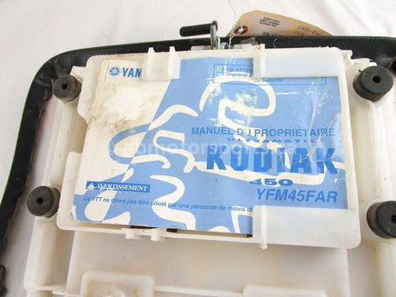A used Seat from a 2003 KODIAK 450 Yamaha OEM Part # 5ND-F4710-00-00 for sale. Yamaha ATV parts… Shop our online catalog… Alberta Canada!