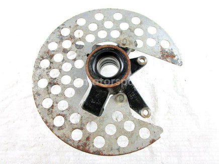 A used Steering Knuckle Fr from a 2003 KODIAK 450 Yamaha OEM Part # 5ND-F3502-00-00 for sale. Yamaha ATV parts… Shop our online catalog… Alberta Canada!