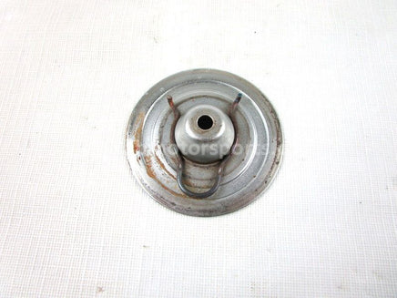 A used Recoil Drive Plate from a 2000 KODIAK 400 AUTO Yamaha OEM Part # 21V-15716-00-00 for sale. Yamaha ATV parts for sale in our online catalog…check us out!