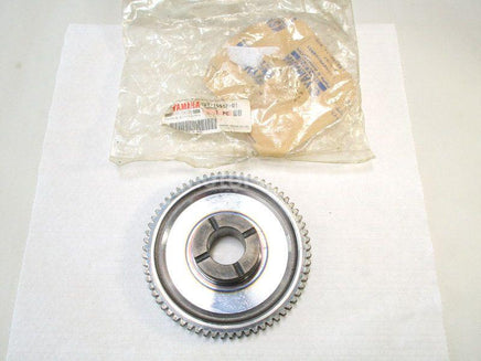 A new Starter Clutch Gear 65T for a 2004 RAPTOR 350 Yamaha OEM Part # 1UY-15517-01-00 for sale. Looking for ATV parts… Shop our online catalog… Alberta Canada!