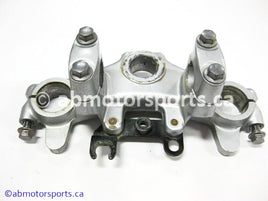 Used Yamaha Dirt Bike TTR 125 OEM part # 5HP-23435-00-00 triple tree steering clamp for sale