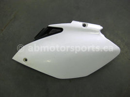 Used Yamaha Dirt Bike YZ250F OEM part # 5XC-21710-90-00 rear left side cover for sale