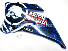 Used Yamaha Dirt Bike YZ250F OEM part # 5XC-21730-90-00 left side panel for sale