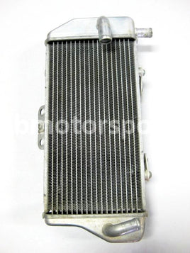 Used Yamaha Dirt Bike YZ250F OEM part # 5XC-1240A-G0-00 right radiator for sale