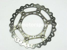 Used Yamaha Dirt Bike YZ250F OEM part # 5XC-2581T-G0-00 front brake disc for sale