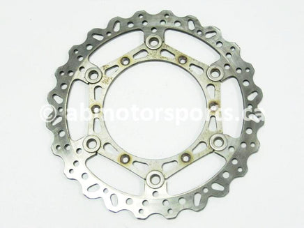Used Yamaha Dirt Bike YZ250F OEM part # 5XC-2581T-G0-00 front brake disc for sale
