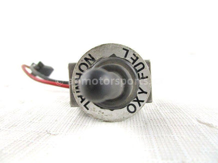 A used Fuel Switch from a 1997 MOUNTAIN MAX 600 Yamaha OEM Part # 8CC-8399Y-00-00 for sale. Check out our online catalog for more parts that will fit your unit!