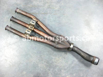 Used Yamaha Snowmobile NYTRO MTX OEM part # 8GL-14610-00-00 OR 8GL-14610-11-00 exhaust pipe for sale