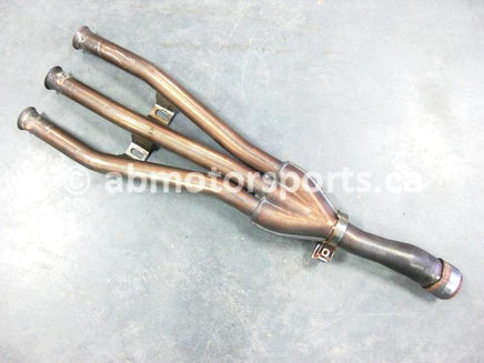 Used Yamaha Snowmobile NYTRO MTX OEM part # 8GL-14610-00-00 OR 8GL-14610-11-00 exhaust pipe for sale