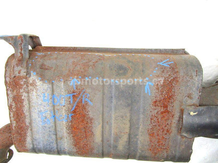 A used Muffler from a 1990 ENTICER 400 Yamaha OEM Part # 85T-14710-00-00 for sale. Yamaha snowmobile parts… Shop our online catalog… Alberta Canada!