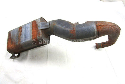A used Muffler from a 1990 ENTICER 400 Yamaha OEM Part # 85T-14710-00-00 for sale. Yamaha snowmobile parts… Shop our online catalog… Alberta Canada!