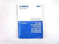 A used Owners Manual from a 2013 FX NYTRO XTX Yamaha OEM Part # LIT-12628-03-08 for sale. Yamaha snowmobile parts… Shop our online catalog… Alberta Canada!