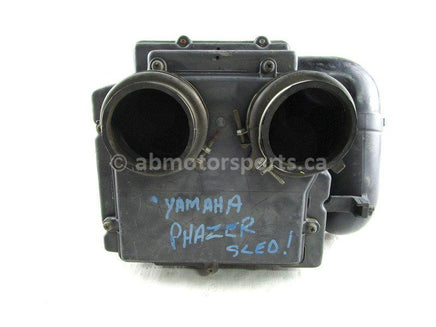 A used Air Box from a 1993 PHAZER 480 Yamaha OEM Part # 8V0-14440-01-00 for sale. Yamaha snowmobile parts… Shop our online catalog… Alberta Canada!