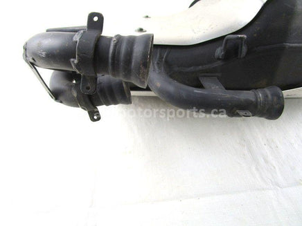 A used Muffler from a 1998 SRX 700 Yamaha OEM Part # 8DF-14640-00-00 for sale. Yamaha snowmobile parts… Shop our online catalog… Alberta Canada!
