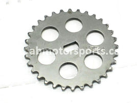 Used Yamaha UTV RHINO 700 FI OEM part # 3B4-13355-00-00 oil pump driven sprocket for sale