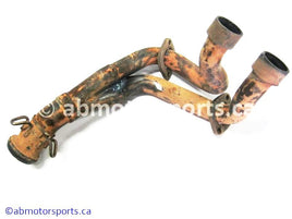 Used Yamaha UTV RHINO 700 FI OEM part # 5B4-E4611-00-00 exhaust pipe for sale